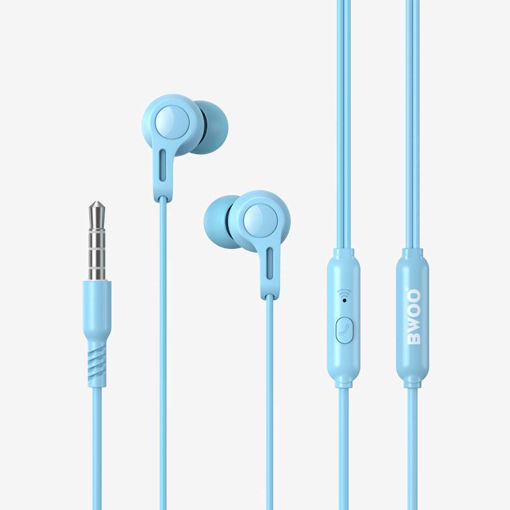 Picture of BWOO HEADPHONES 3.5MM, BLUE